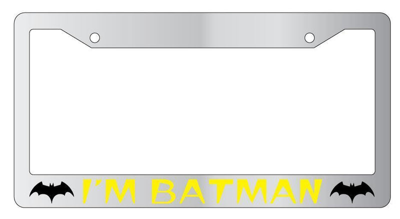 Chrome License Plate Frame I&