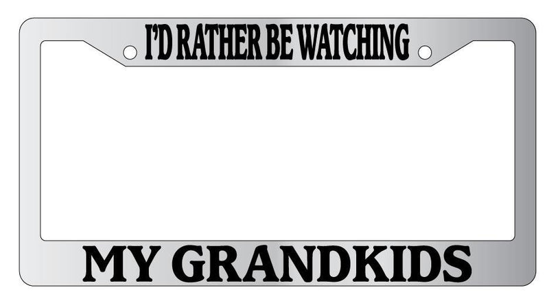 Chrome License Plate Frame I&