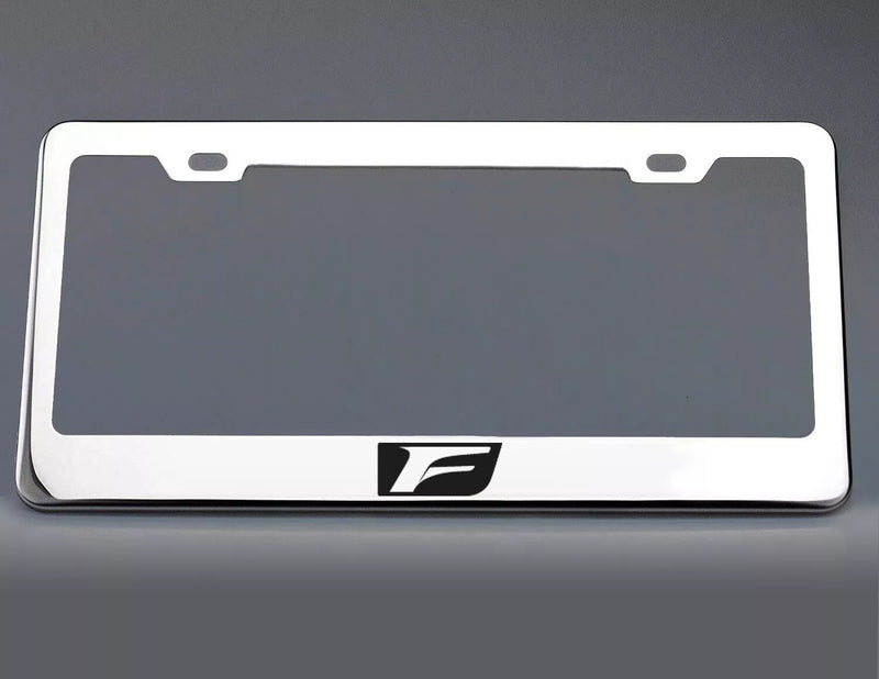 Lexus F Sport License Plate Frame Stainless Steel with Laser Engraved
