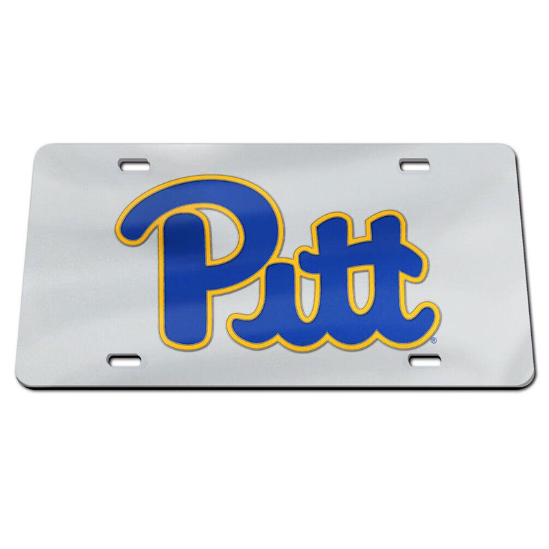 NCAA Pittsburgh Panthers License Plate - Mirrored