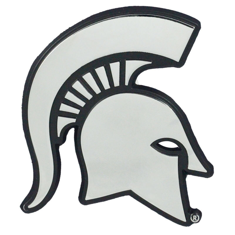 NCAA Michigan State Spartans Diecast 3D Chrome Emblem Car Truck