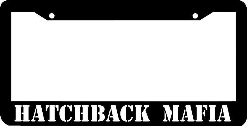 hatchback mafia jdm License Plate Frame