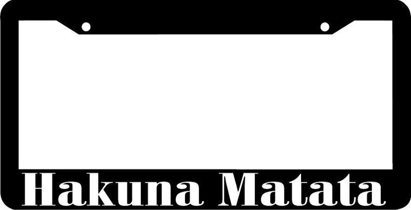 Hakuna Matata License Plate Frame