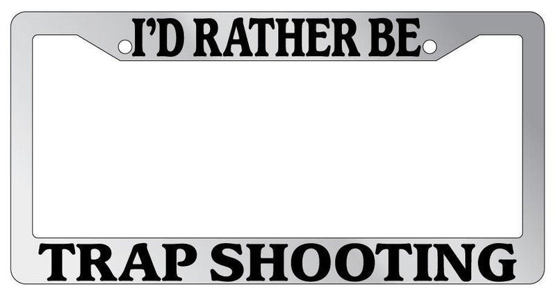 Chrome License Plate Frame I&