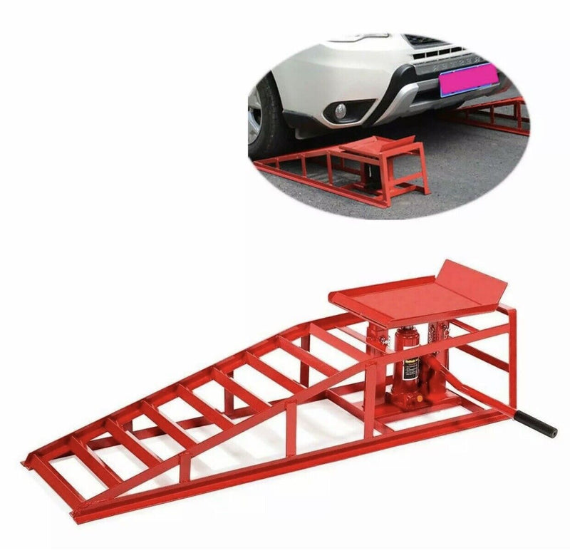 New 2xLift Frame Repair Ramps Heavy Auto Car Lifts Hydraulic Service Duty Best