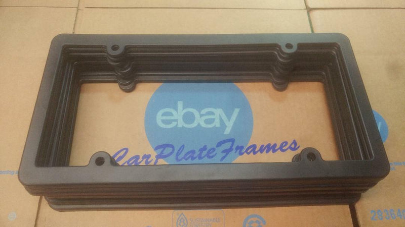 BLANK FRAMES LOT OF 10 THIN STYLE 1/2" room for registration License Plate Frame