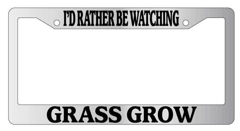 Chrome License Plate Frame I&