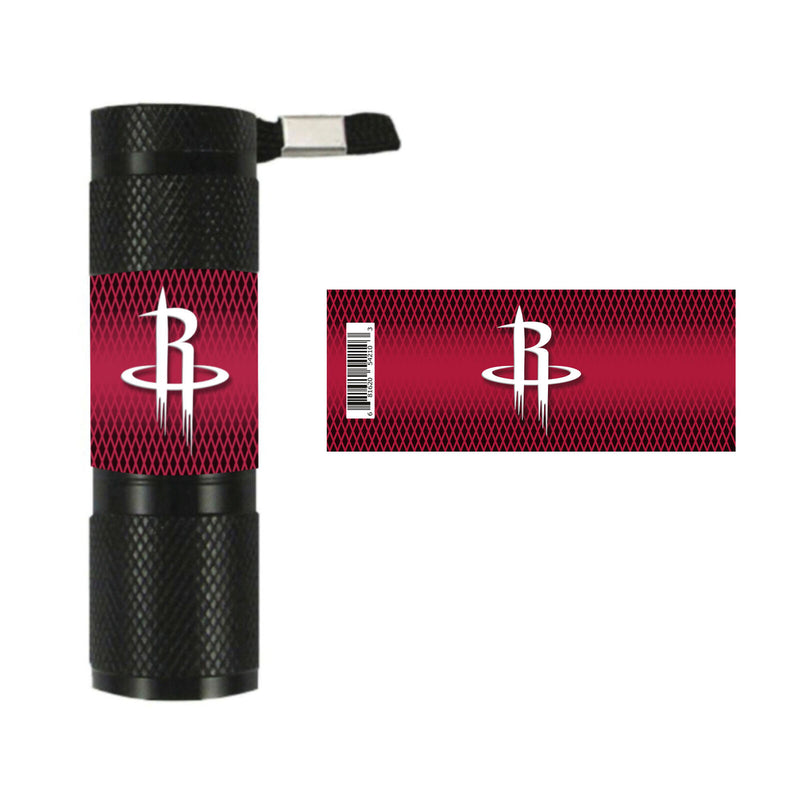 NBA Houston Rockets LED Flashlight 1.1"x.3"x3.4"