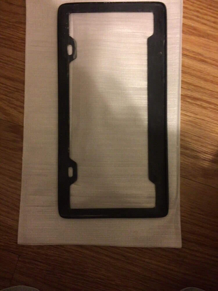 REAL 100% CARBON FIBER LICENSE Plate Frame COVER ORIGINAL 3K TWILL JDM /FF D