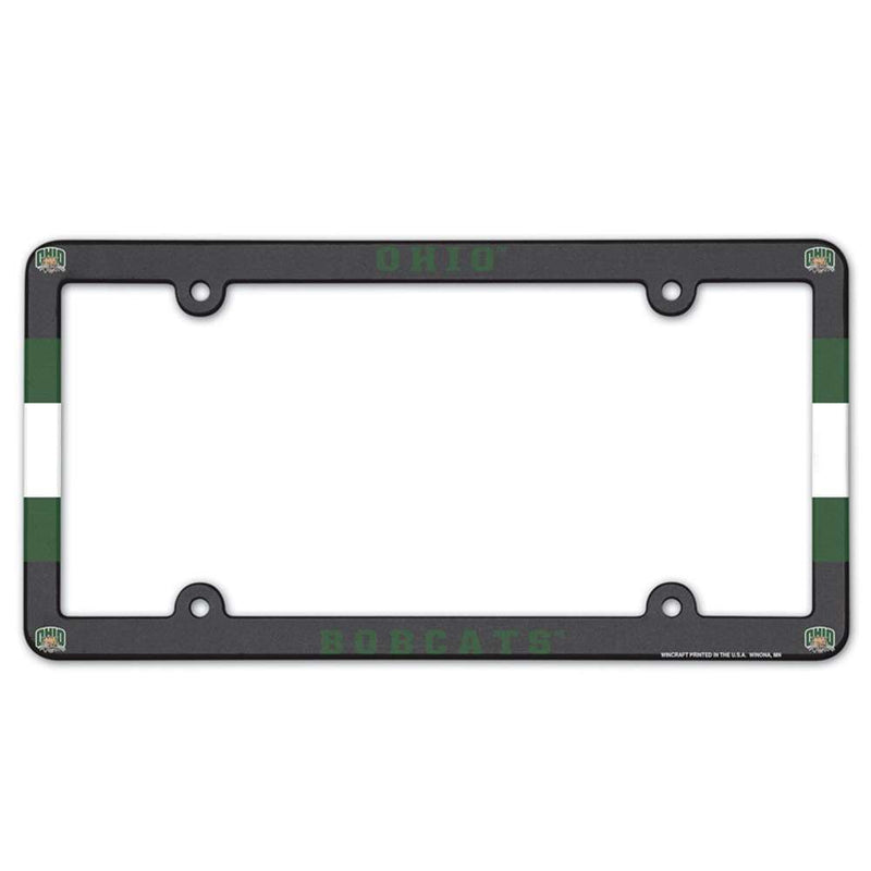 NCAA Ohio Bobcats Plastic License Plate Frame