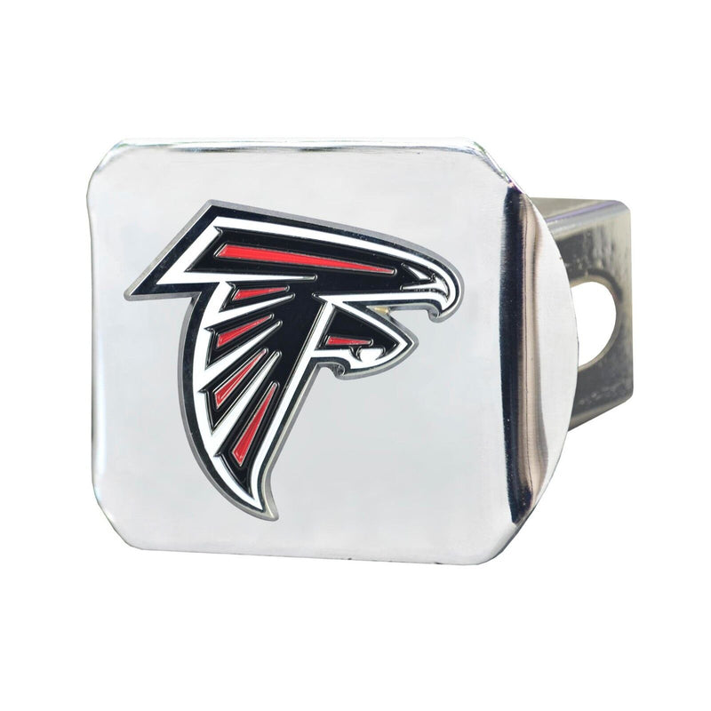 NFL Atlanta Falcons 3D Color on Chrome Metal Hitch Cover