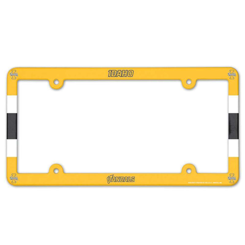 NCAA Idaho Vandals Plastic License Plate Frame