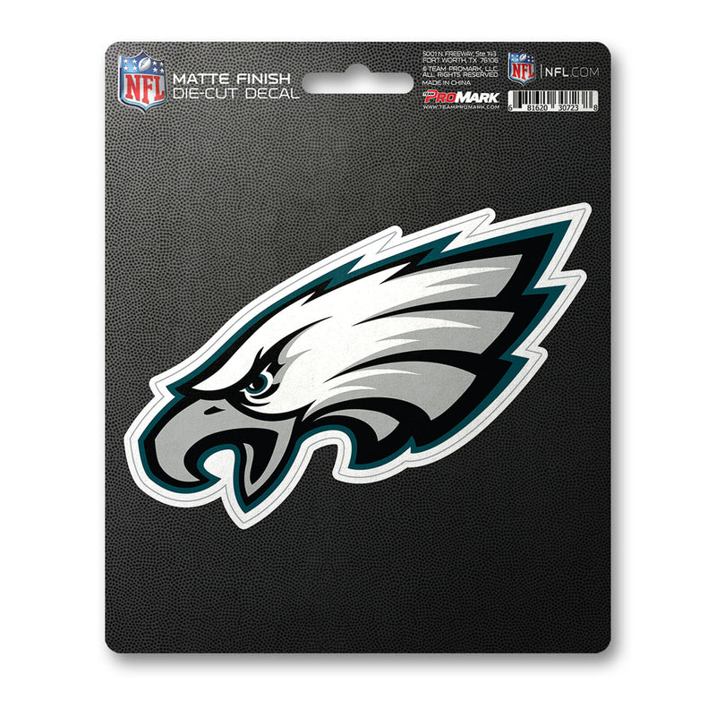 NFL Philadelphia Eagles Decal Matte 5"X6.25" Auto Boat Cooler Luggage