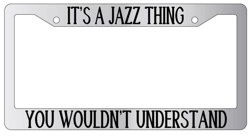 Chrome License Plate Frame IT&