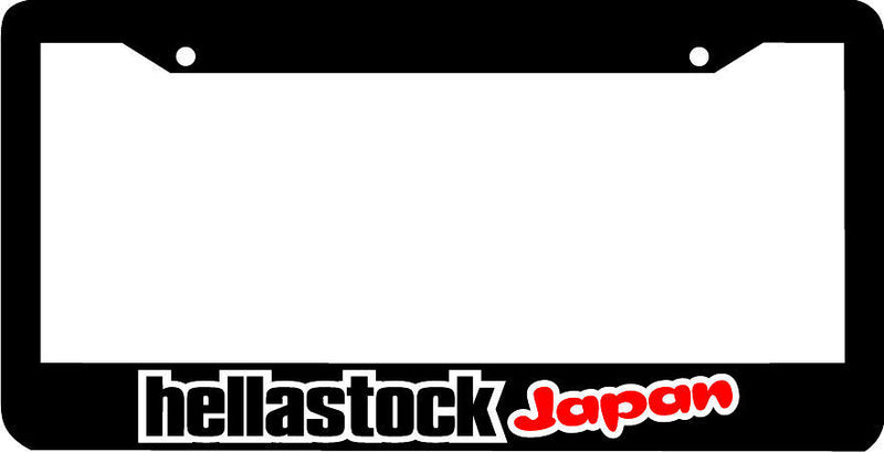 HELLA STOCK JAPAN hellastock jdm License Plate Frame