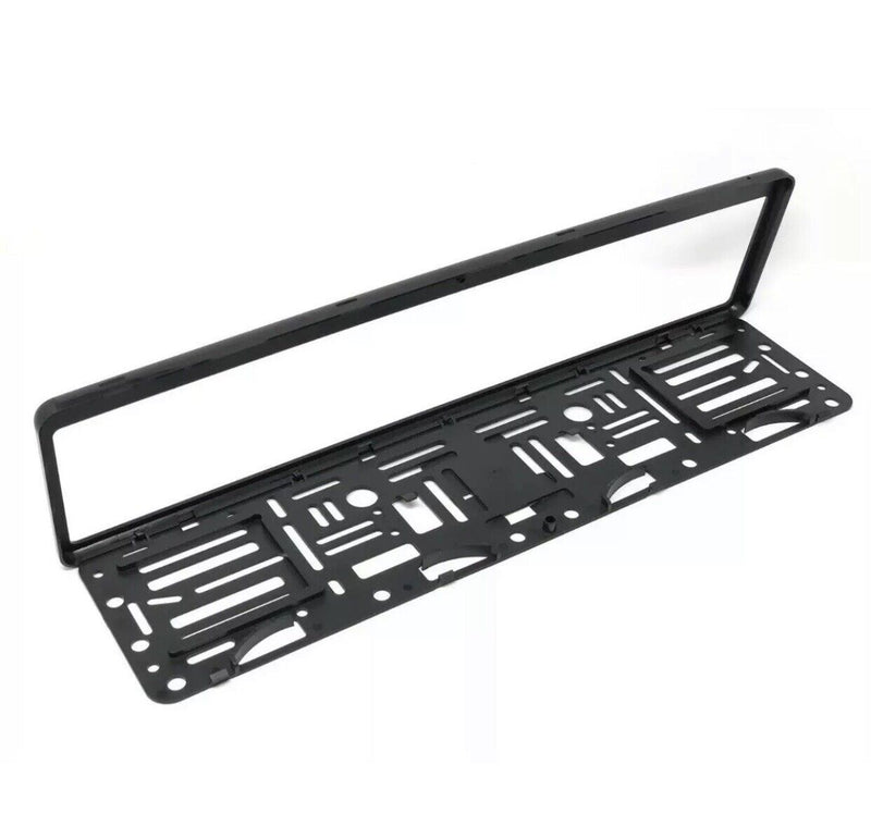 European Euro License Plate Holder Frame Trim Surround Tag Bracket Audi Porsche