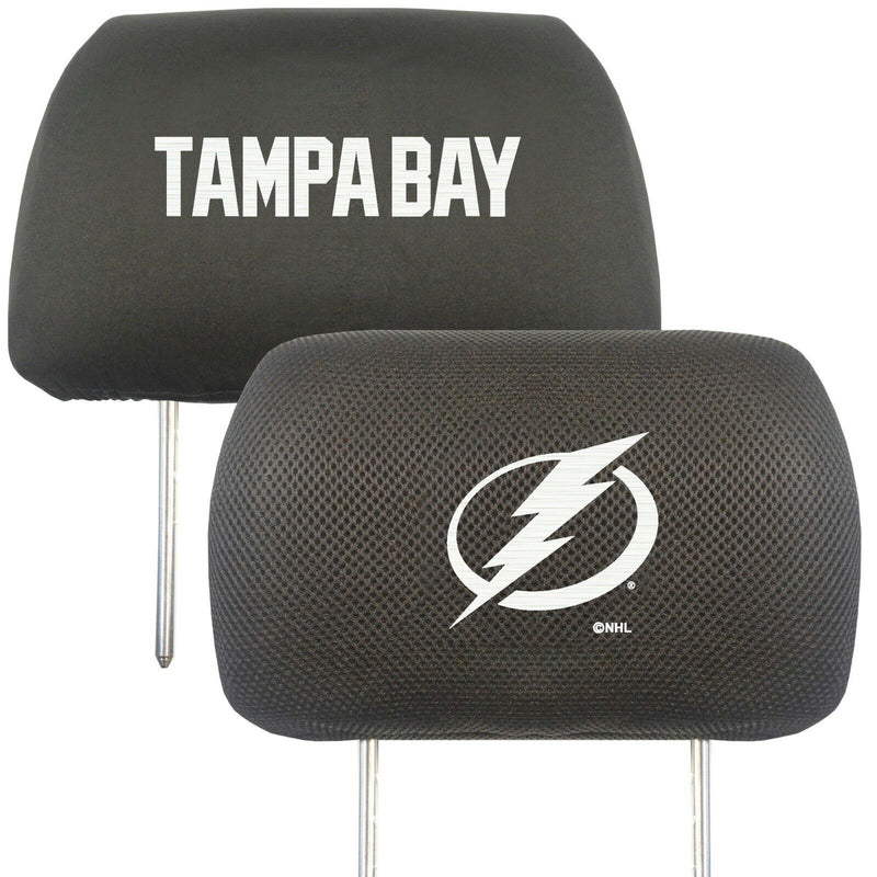 NHL Tampa Bay Lightning  2-Piece Embroidered Headrest Cover