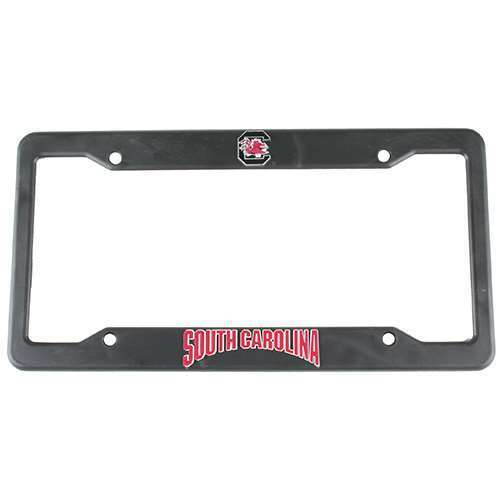 NCAA South Carolina Gamecocks Plastic License Plate Frame