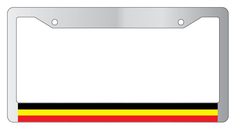 Germany Chrome License Plate Frame World Flags  Mod-GRAPH9856236-5075