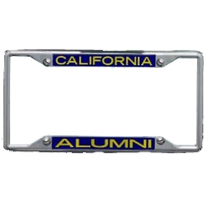 NCAA California Golden Bears Metal Alumni Inlaid Acrylic License Plate Frame