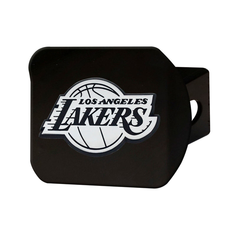 NBA Los Angeles Lakers 3D Chrome on Black Metal Hitch Cover