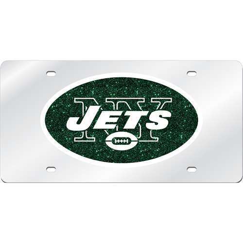 NFL New York Jets Logo Mirrored License Plate