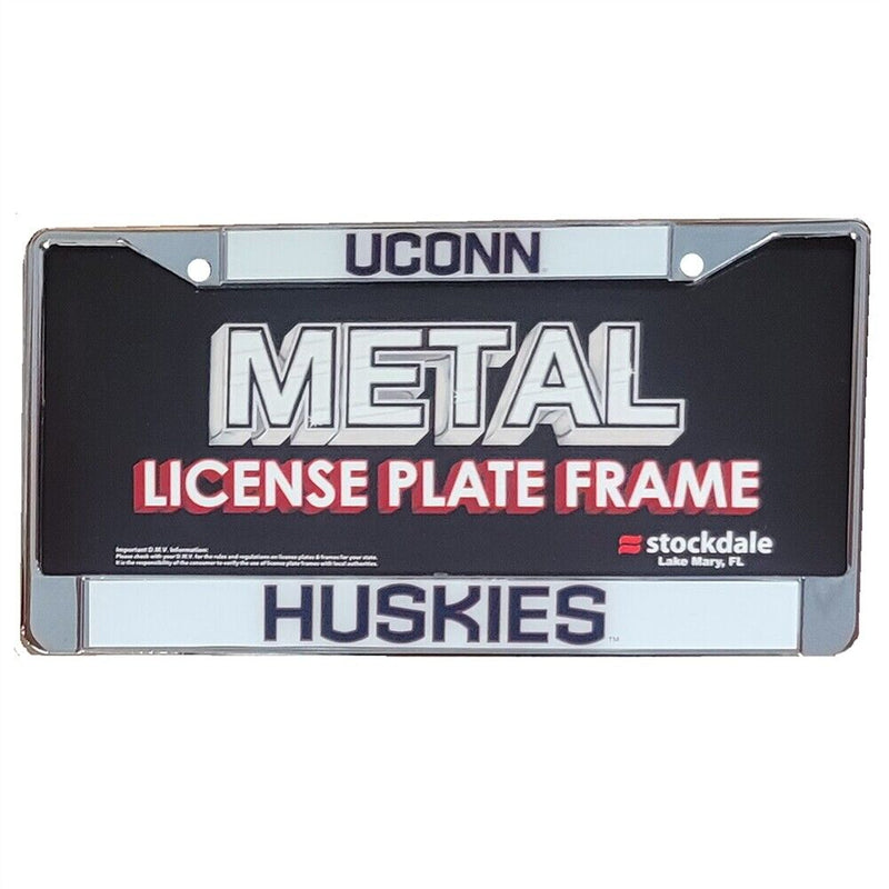 NCAA Uconn Huskies "huskies" Metal License Plate Frame