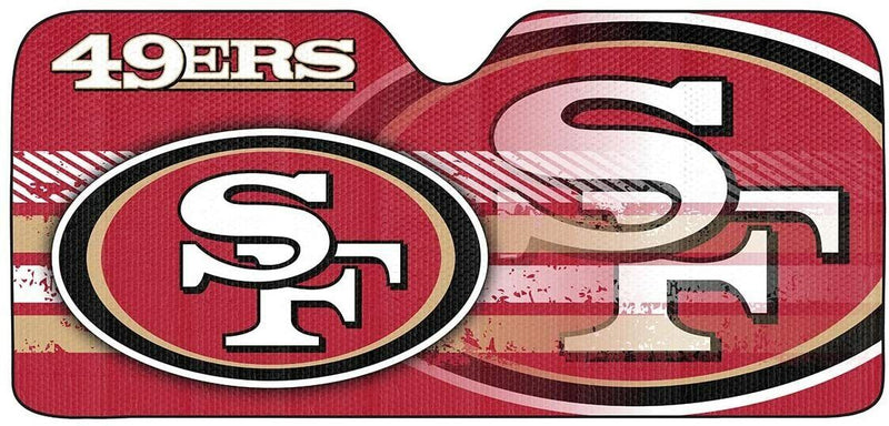 NFL San Francisco 49ers Car Truck Folding Sunshade