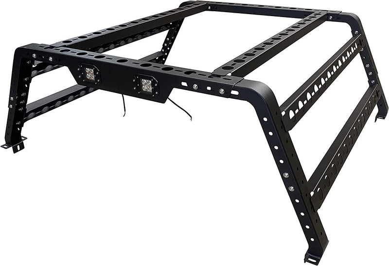 Truck Bed Rack for Toyota Tacoma 05-22 ; Tundra 2014-2022 Truck Bed with Rail