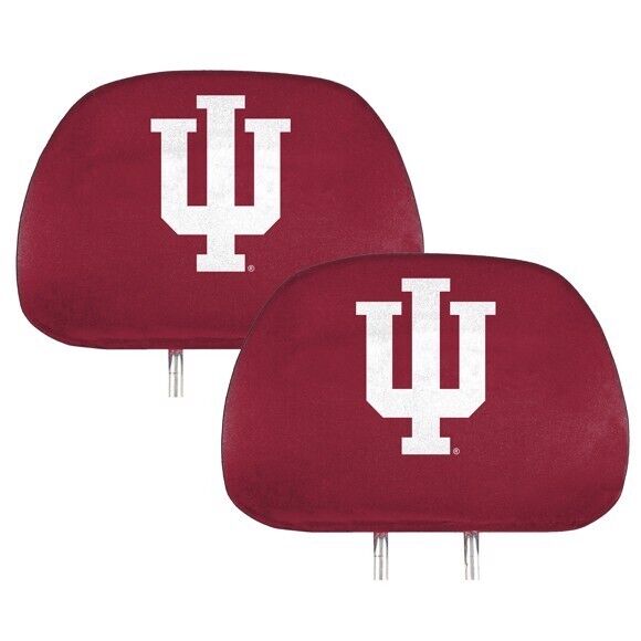 NCAA Indiana Hoosiers New 2-Piece Printed Headrest Covers