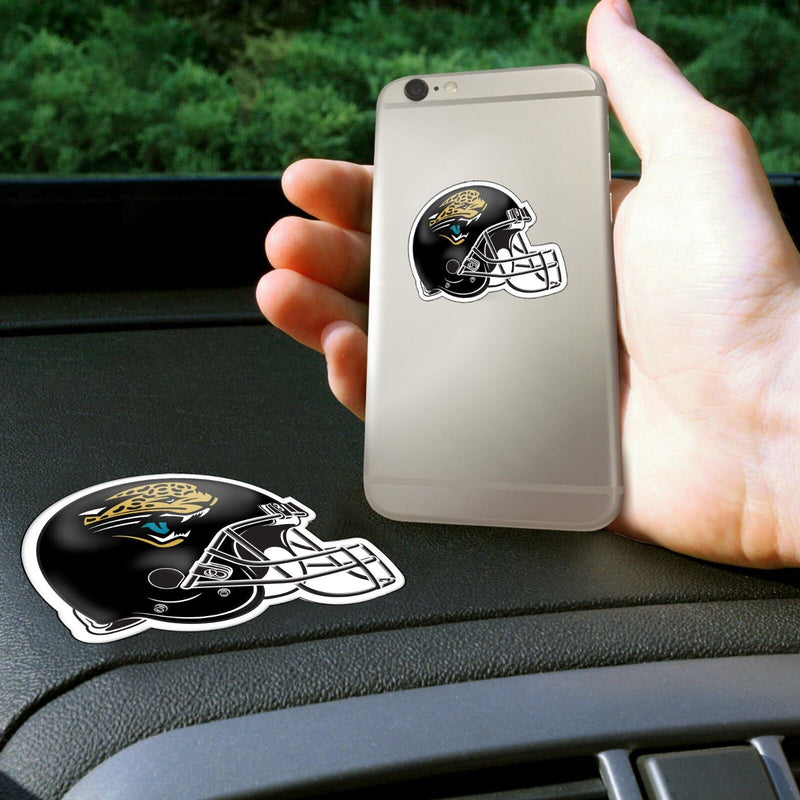 NFL Jacksonville Jaguars Get a Grip Cell Phone Thick Polymer Stickers