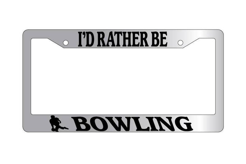 Chrome License Plate Frame I&