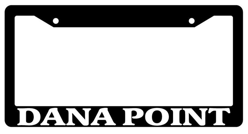 Black License Plate Frame Dana Point City State Auto Accessory Novelty  Mod-GRAPH9856236-350