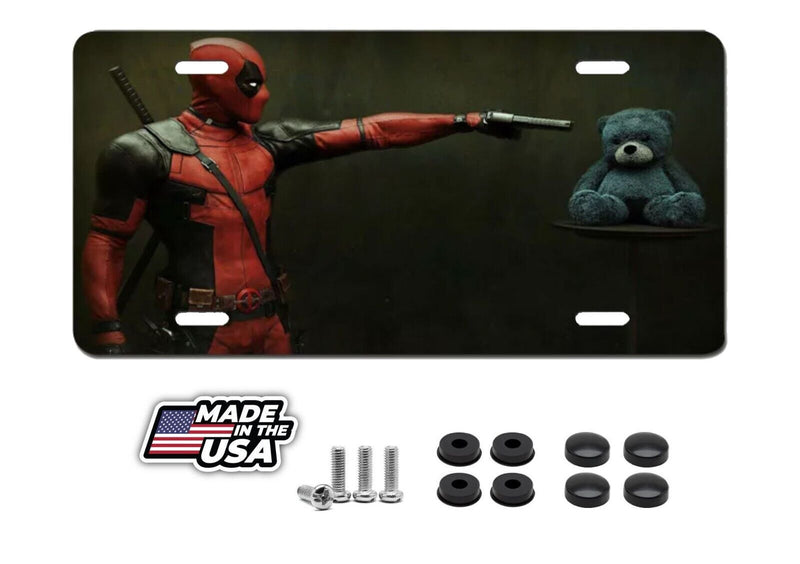 Deadpool Hero Comic X-men License Plate Auto Truck Car Tag Gift NEW FREE SHIP