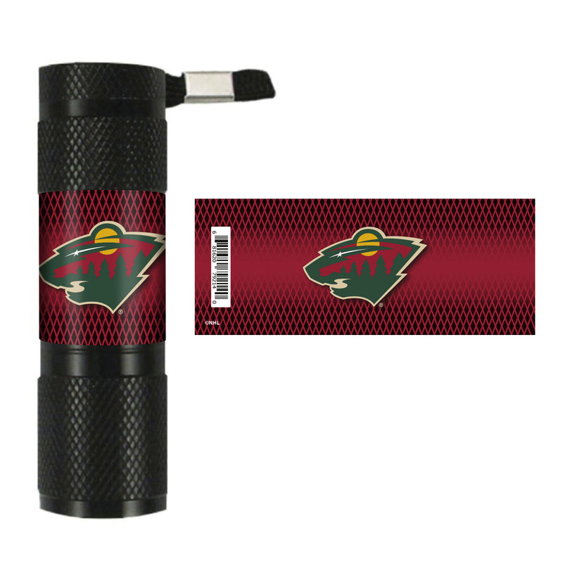 NHL Minnesota Wild LED Flashlight 1.1"x.3"x3.4"