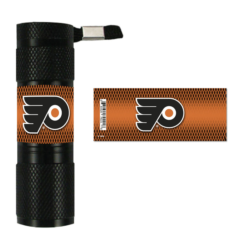 NHL Philadelphia Flyers LED Flashlight 1.1"x.3"x3.4"