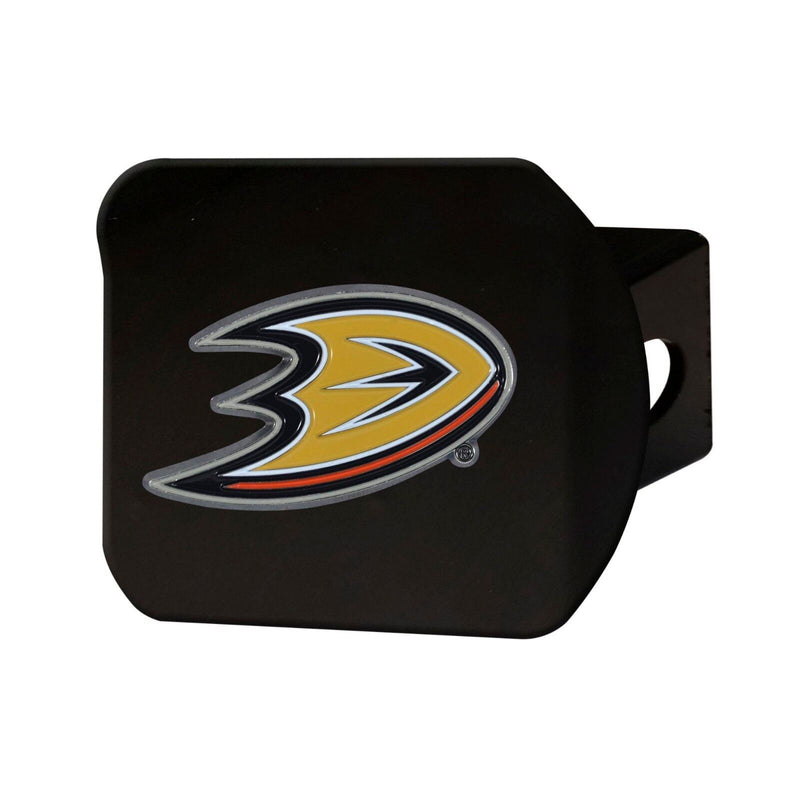 NHL Anaheim Ducks 3D Color on Black Metal Hitch Cover