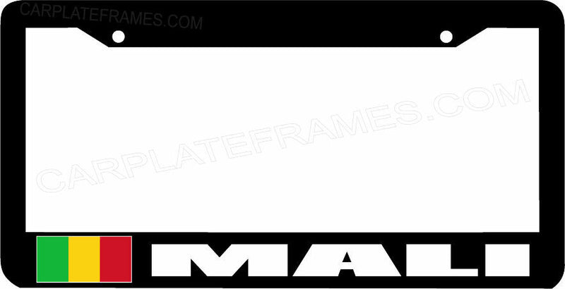 MALI flag License Plate Frame