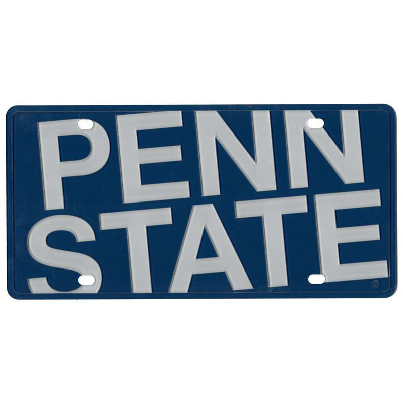 NCAA Penn State Nittany Lions Full Color Mega Inlay License Plate