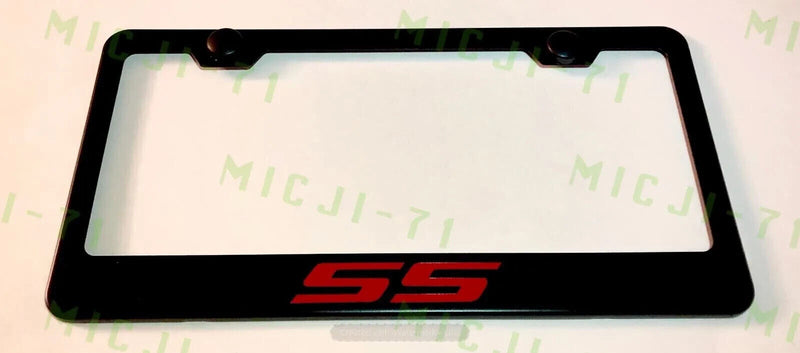 Camaro SS Stainless Steel License Plate Frame Holder Rust Free