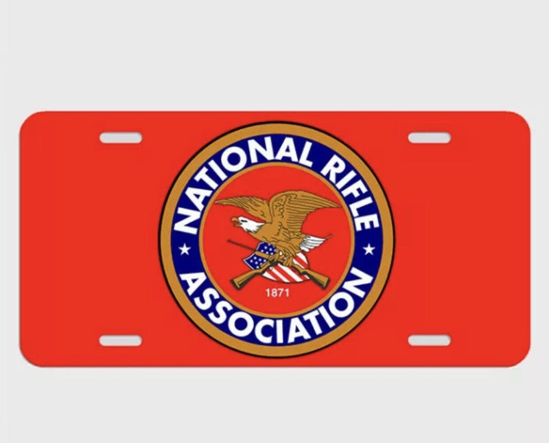 NRA National Rifle Association Patriot License Plate Tag METAL car LM019