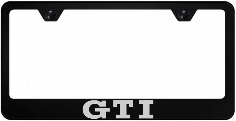GTI Stainless Steel License Plate Frame Holder Rust Free