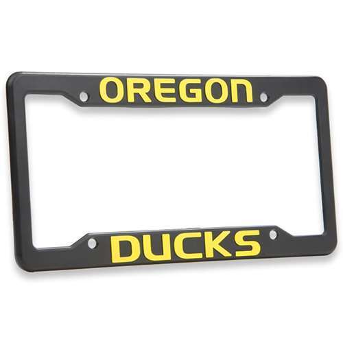 NCAA Oregon Ducks Plastic License Plate Frame - Oregon Ducks