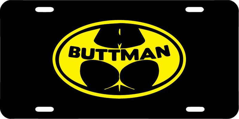 Buttman Vanity License Plate Mod-GRAPH9856236-7604