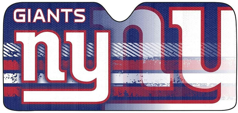 NFL New York Giants Car Truck Folding Sunshade