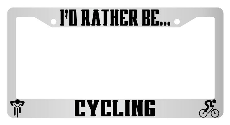 Chrome License Plate Frame I&