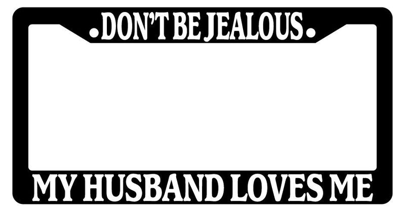 Black License Plate Frame Don&