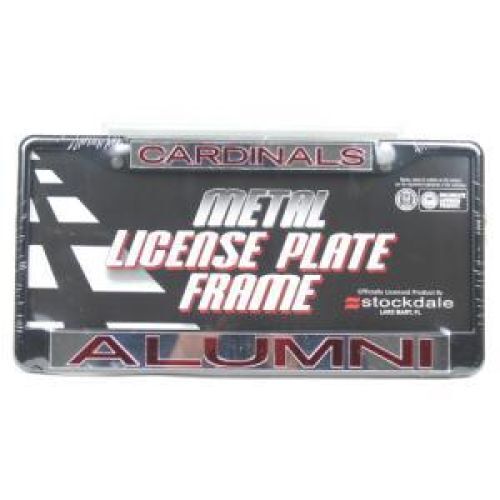 NCAA Louisville Cardinals Metal Alumni Inlaid Acrylic License Plate Frame 971473560530