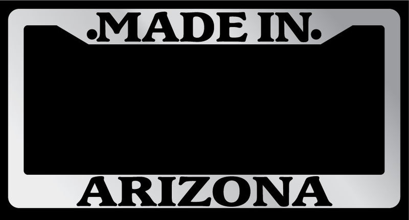 Chrome License Plate Frame Made in Arizona Auto Accessory 1059  Mod-GRAPH9856236-6520