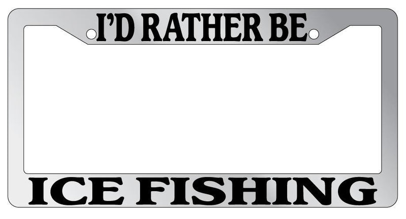 Chrome License Plate Frame I&